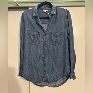 Banana Republic Blue Denim Shirt